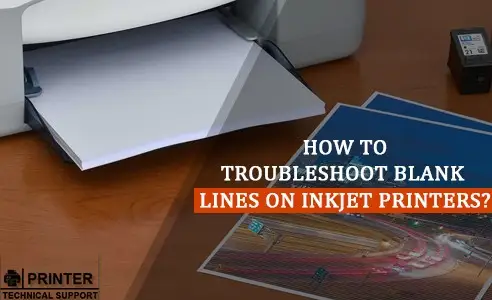 Troubleshoot Blank Lines on Inkjet Printers