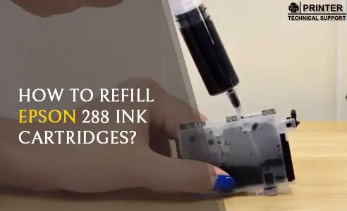 how to refill epson 288 ink cartridges