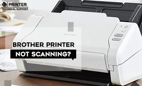 Brother Printer Not Scanning to file