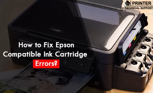 Epson ink cartridges not recognized