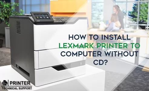 install lexmark printer without cd