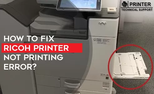 ricoh printer not receiving print jobs