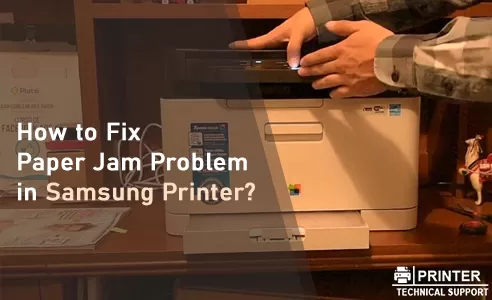 samsung paper jam in tray 1
