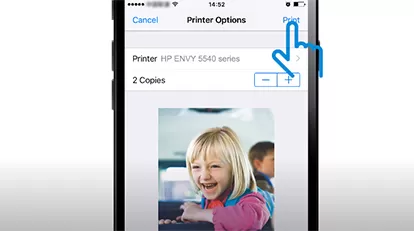 how to connect iphone to dell printer