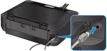 Connect hp Printer Using USB Wire to computer