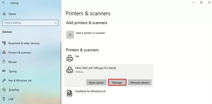 rename printer in windows 10
