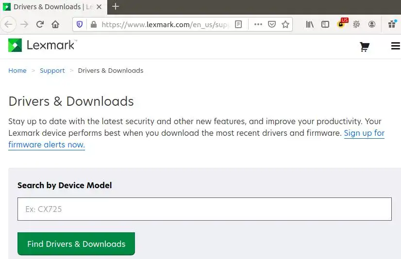 install lexmark printer without cd