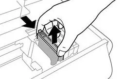 how to change ink on epson wf-2750
