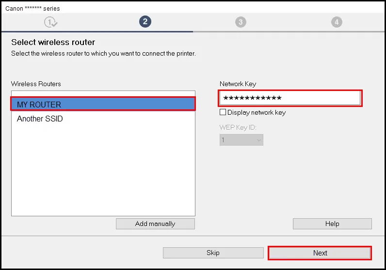connecting canon ts3120 printer to wifi