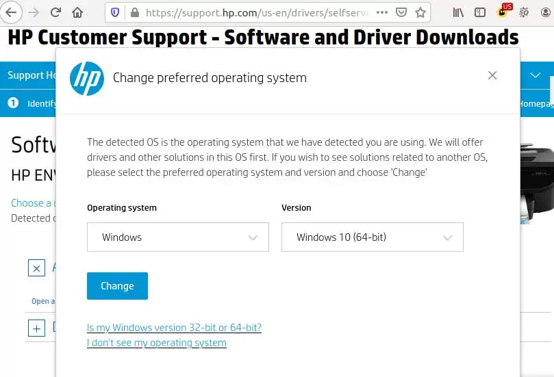 connect hp envy 7640 to wifi