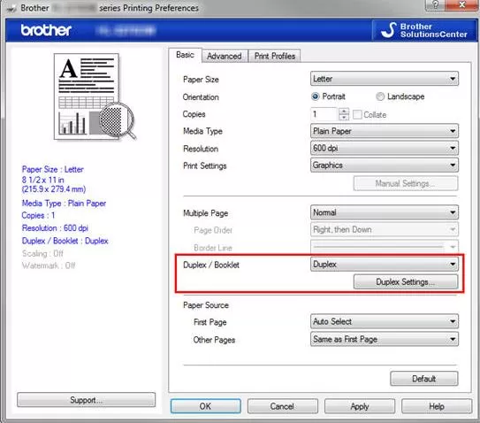 how to get your printer to print double sided