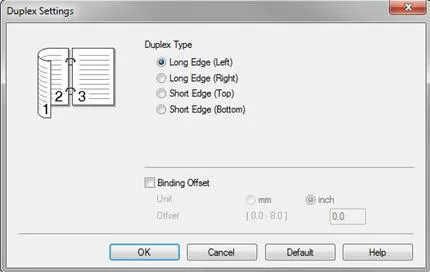 brother printer not printing double sided mac