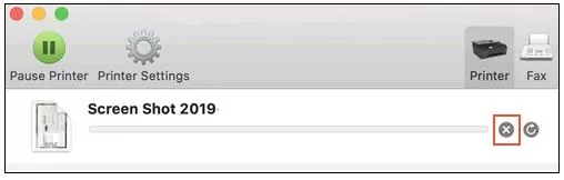 how to cancel previous print jobs on hp eprint