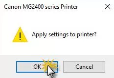 Print Head Alignment on Canon Printer