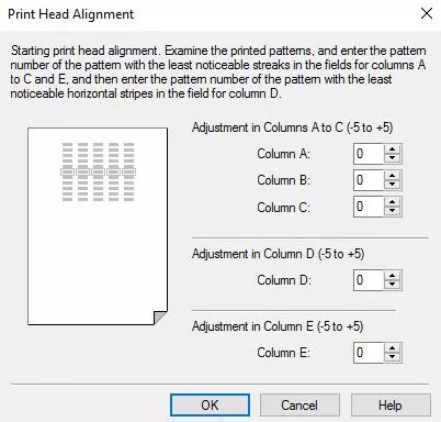 how to fix Canon Printer Print Head Alignment problem 