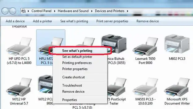 slow network printing