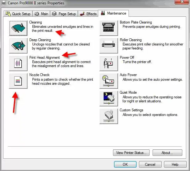 mp560 b200 error