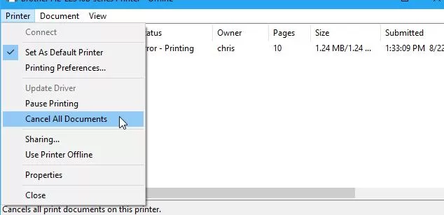 uninstall lexmark printer windows 10