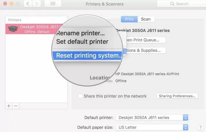 why is Canon Printer Offline on Mac