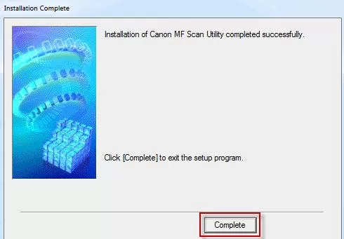 how to install canon mf scan utility