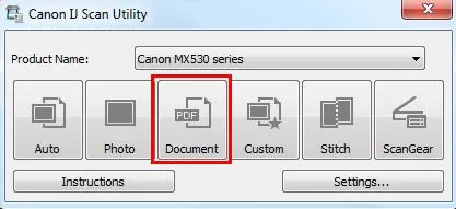 Scan Multiple Documents With the IJ Scan Utility