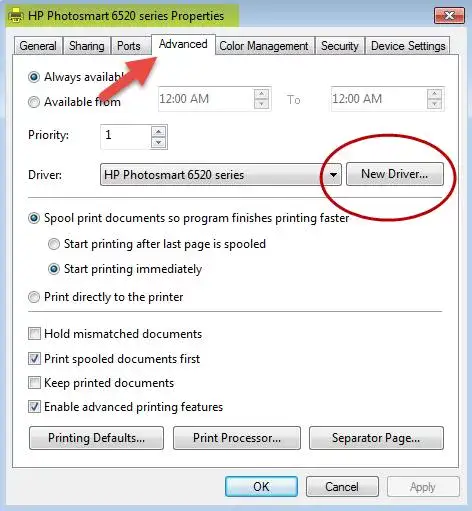 Printer Error Resolution not Supported