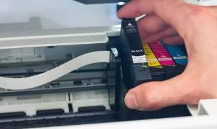 how to get my hp printer to recognize refilled cartridge