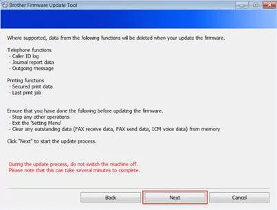 Brother Printer Firmware Update
