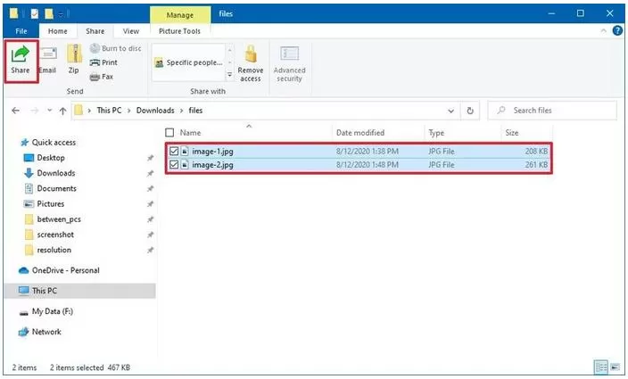 Share Files and Rinters without HomeGroup on Windows 10