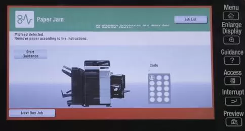 konica minolta keeps jamming
