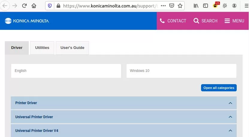 Featured image of post Konica Minolta Printer Drivers Windows 10 Download the latest drivers and utilities for your device