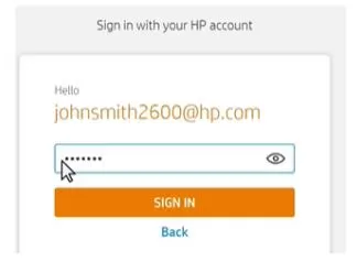 how to change my hp printer email address