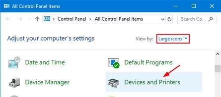Your Printer has Experienced an Unexpected Configuration Problem 0x8007007e