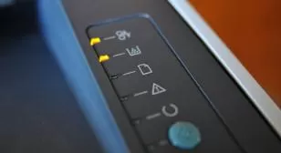 HP Printer Light Blinking error