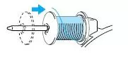 Wind a Bobbin in Brother Printer