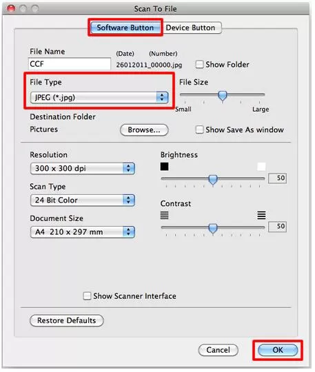 bruge hvid snemand How to Scan Multiple Pages into One PDF in Brother Printer | Printer  Technical Support