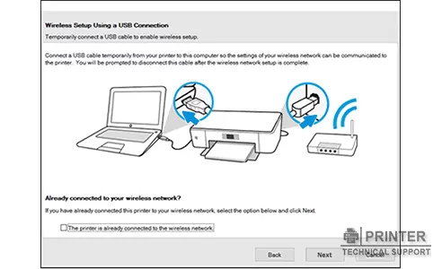 Connect HP Officejet Wireless Printer to a Wireless Network