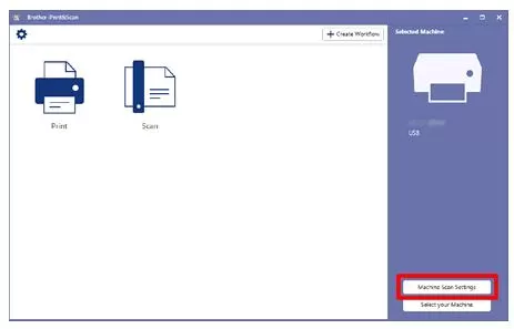 Scan a document using Brother iPrint&Scan