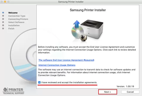 Samsung Printer Problems on Windows 10