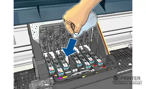 Clean Print Heads on HP 8600 Printer