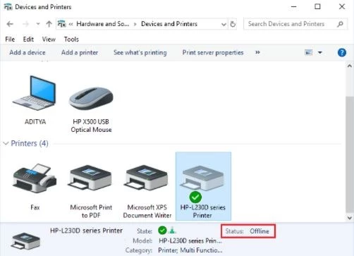 HP Officejet Pro 6970 Printer is Offline to Online Issues