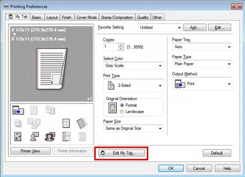 e2 hp printer error