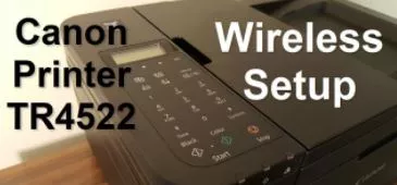 how to connect canon tr4522 printer to wifi