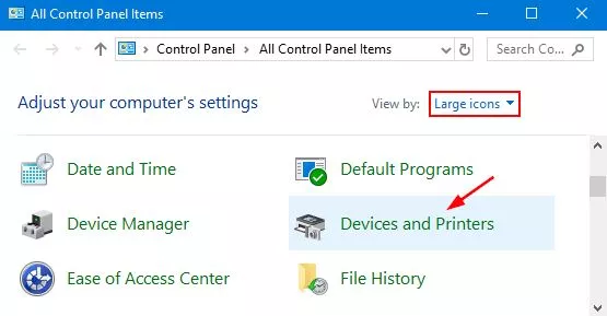 Change Printer Port in Windows 10