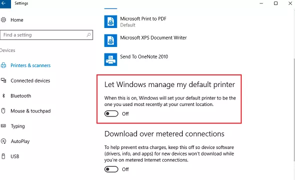 grænse under måtte Why Default Printer Keeps Changing in Windows 10 | Printer Technical Support