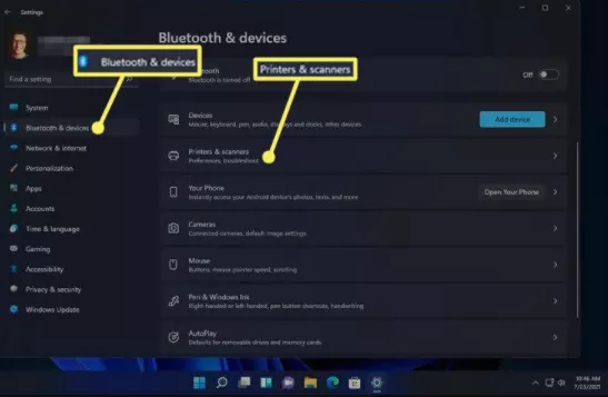 Find Printer on Network in Windows 11
