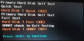 Fix HP Smart Test Error Code 303