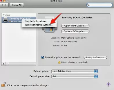 Fix a Canon Printer Error Code 306