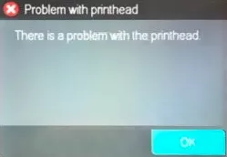 Fix HP 6835 Printhead Error