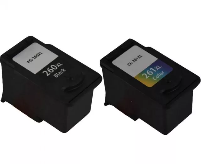 Install Canon PG-260 and CL-261 Ink Cartridges